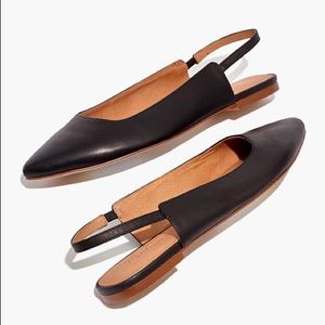 NWT Madewell Margot slingback flats